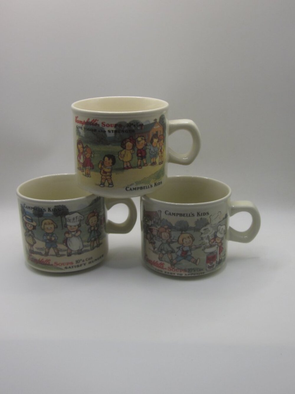 Vintage Look Campbell Kids Mugs